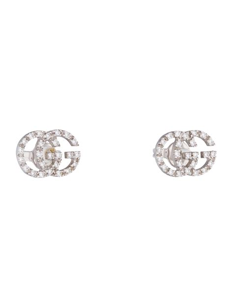 gucci gg diamond earrings|vintage gucci earrings.